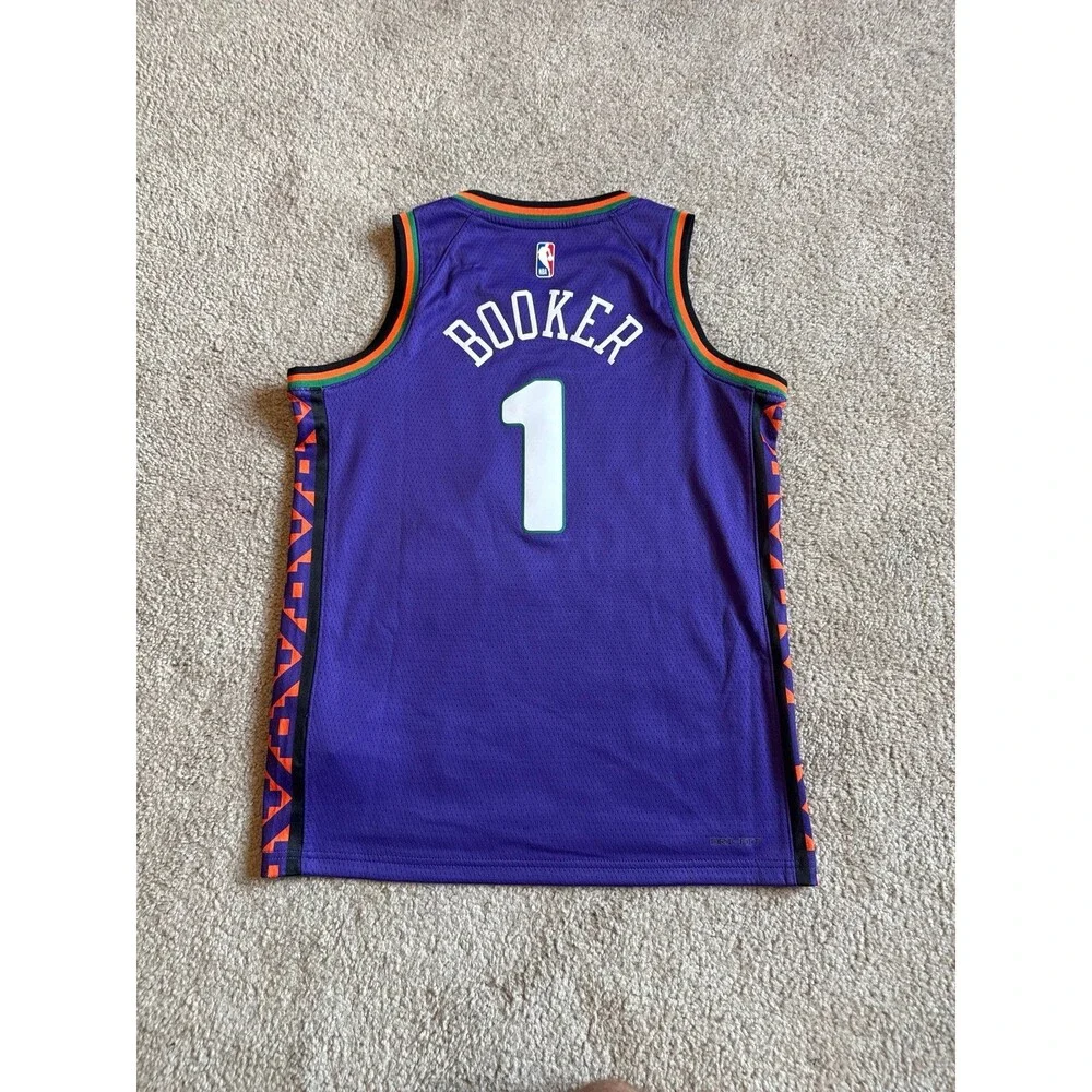 Devin Booker Phoenix Suns City Edition Nike Youth NBA Jersey Size Medium